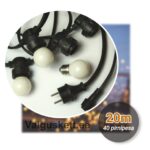 Valgusketi müük lambiketi müük 20m plast 20